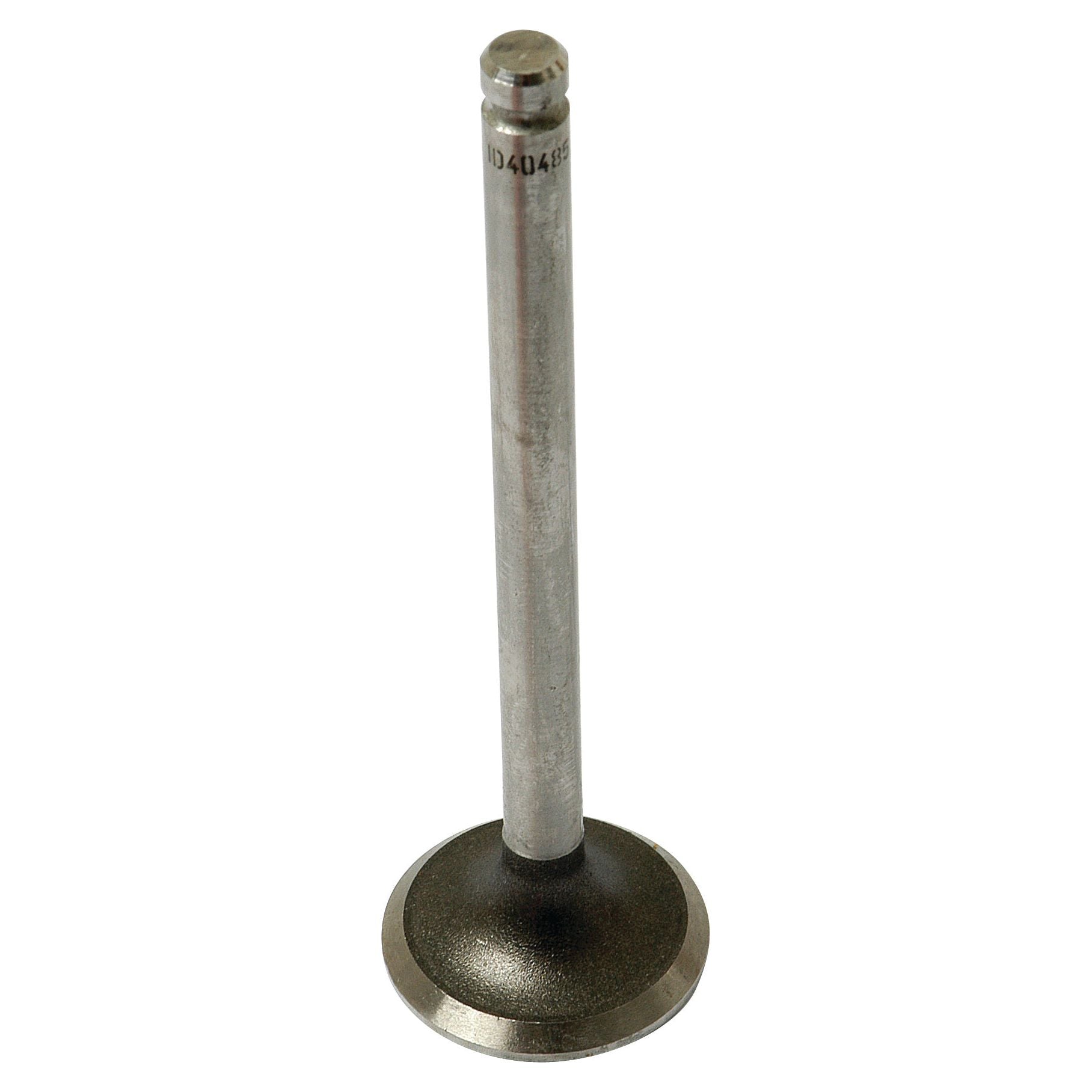 The Sparex Exhaust Valve Standard (Part No. S.40485) features a cylindrical stem and a rounded, flat head, making it ideal for Perkins engines.