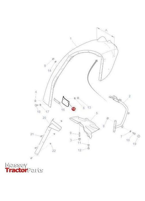 Extension - 3787130M1 - Massey Tractor Parts