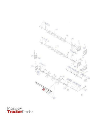 Fan Blades - D28450213 | OEM |  parts | Auger-Massey Ferguson-Auger,Cooling Parts,Engine & Filters,Fan Blades,Farming Parts,Machinery,Tractor Parts