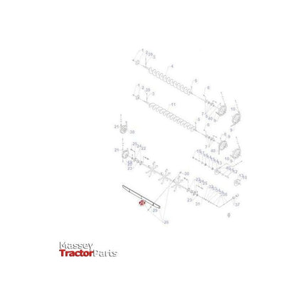 Fan Blades - D28450213 | OEM |  parts | Auger-Massey Ferguson-Auger,Cooling Parts,Engine & Filters,Fan Blades,Farming Parts,Machinery,Tractor Parts