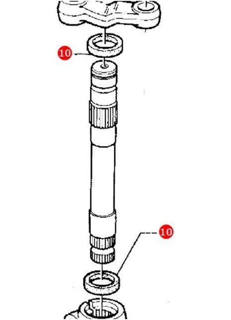 Felt Washer - 196079M1 - Massey Tractor Parts