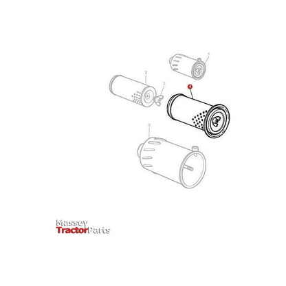 Massey Ferguson Filter Air Outer - 3385733M1 | OEM | Massey Ferguson parts | Engine Air-Massey Ferguson-Engine & Filters,Engine Air,Farming Parts,Filters,Tractor Parts