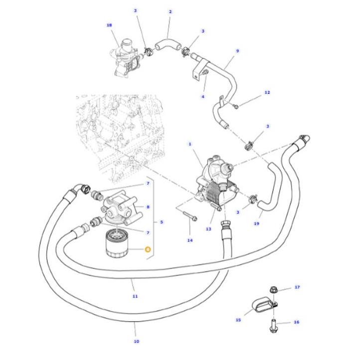 Filter Element - 3975261M1 - Massey Tractor Parts