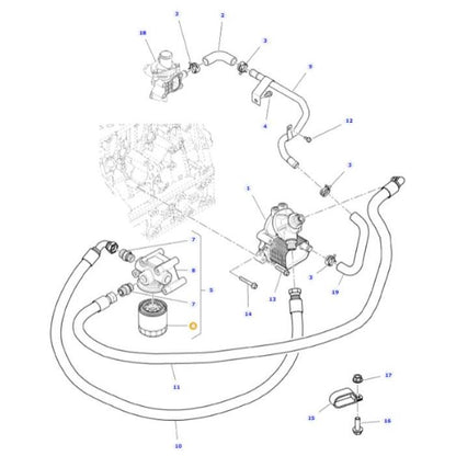 Filter Element - 3975261M1 - Massey Tractor Parts