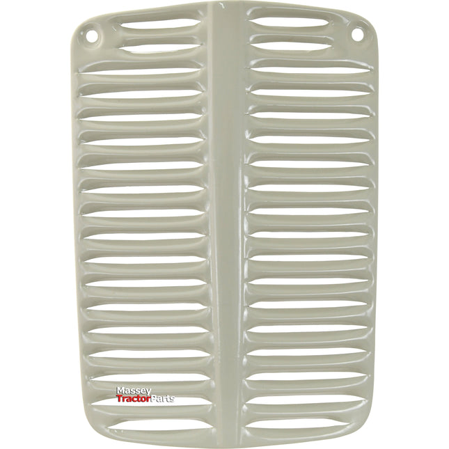 Front view of a white front grille with horizontal slats, featuring the logo "Sparex" at the bottom left corner, showcasing quality Sparex craftsmanship as seen in their Part No. S.75936.