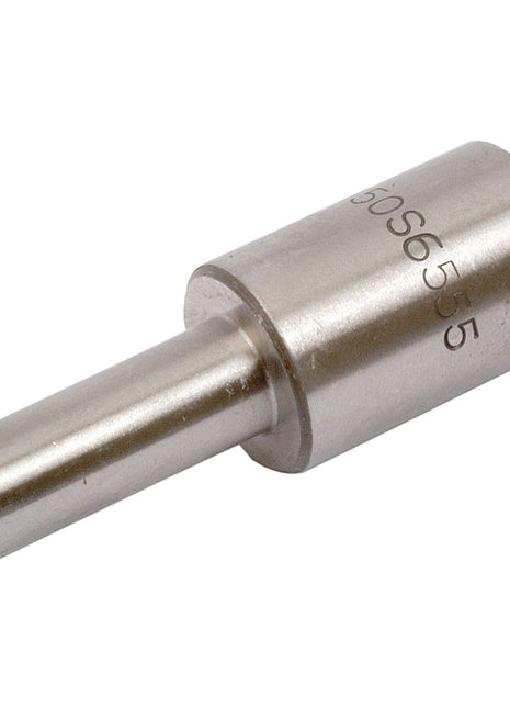 A close-up of the metallic Sparex Fuel Injector Nozzle (Sparex Part No. S.60251) with a cylindrical shape and engraved text, designed specifically for Massey Ferguson and Landini 6500 models.