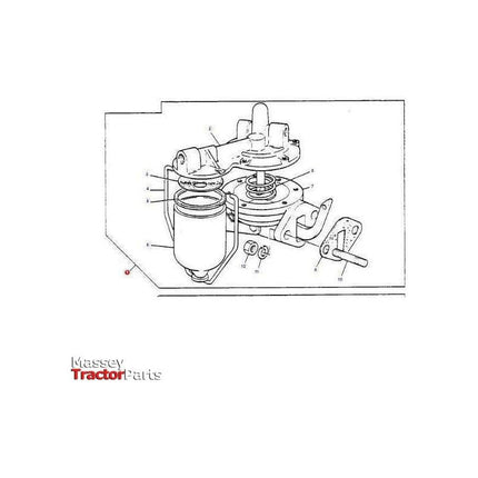 Massey Ferguson Fuel Lift Pump - 4222452M91 | OEM | Massey Ferguson parts | Fuel Pumps-Massey Ferguson-Engine & Filters,Farming Parts,Fuel Delivery Parts,Fuel Pumps,Fuel Pumps & Components,Tractor Parts