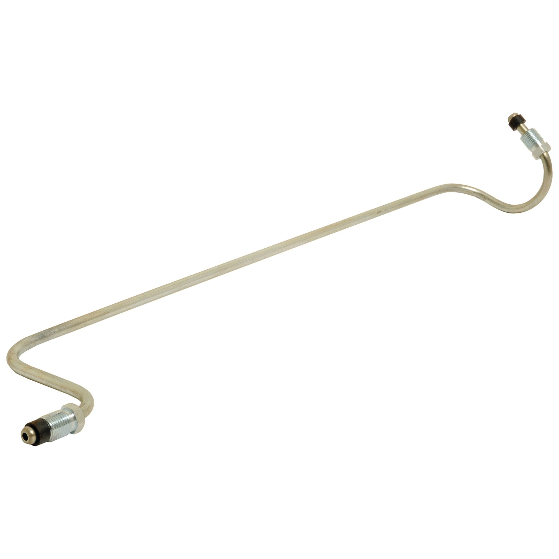 A Sparex Fuel Pipe (Part No. S.44034) with bends at multiple points and fittings at both ends, designed for Massey Ferguson 35 and 35X tractors.