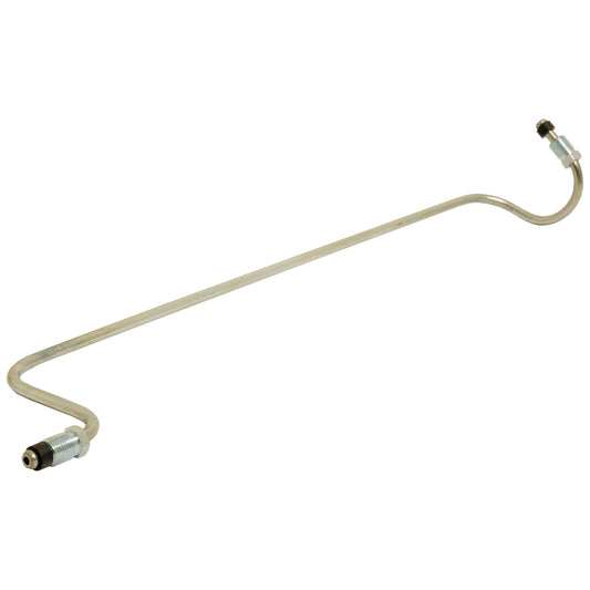 A Sparex Fuel Pipe (Part No. S.44034) with bends at multiple points and fittings at both ends, designed for Massey Ferguson 35 and 35X tractors.