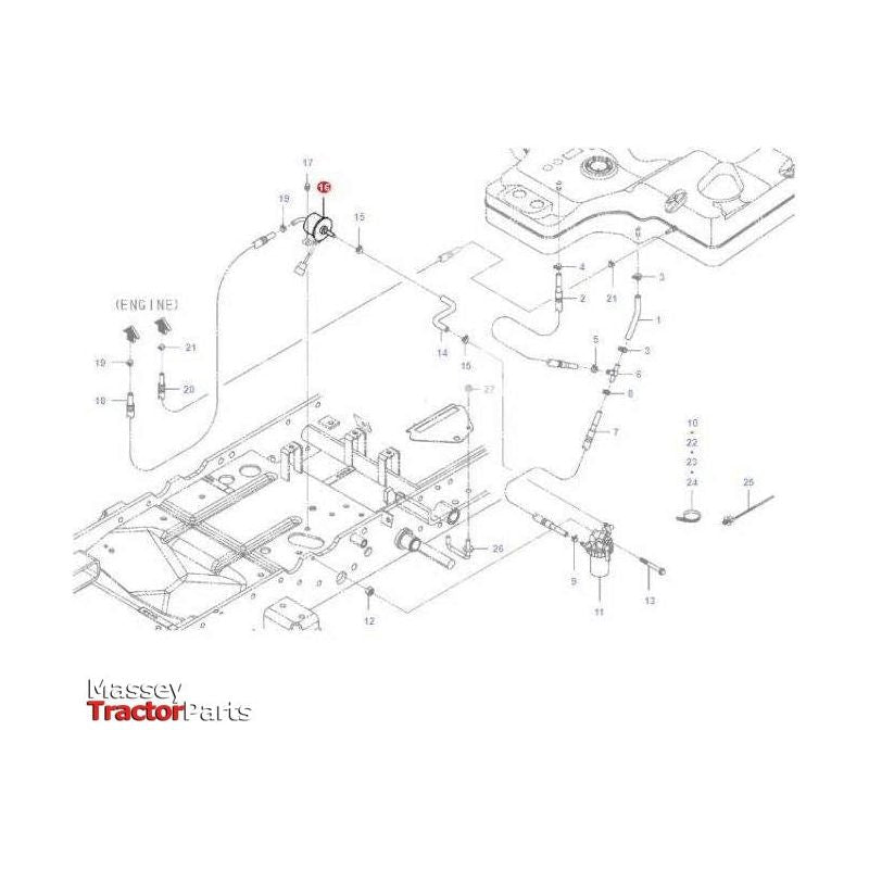 Massey Ferguson Fuel Pump - 3608994M92 | OEM | Massey Ferguson parts | Fuel Pumps-Massey Ferguson-Engine & Filters,Farming Parts,Fuel Delivery Parts,Fuel Pumps,Fuel Pumps & Components,Tractor Parts