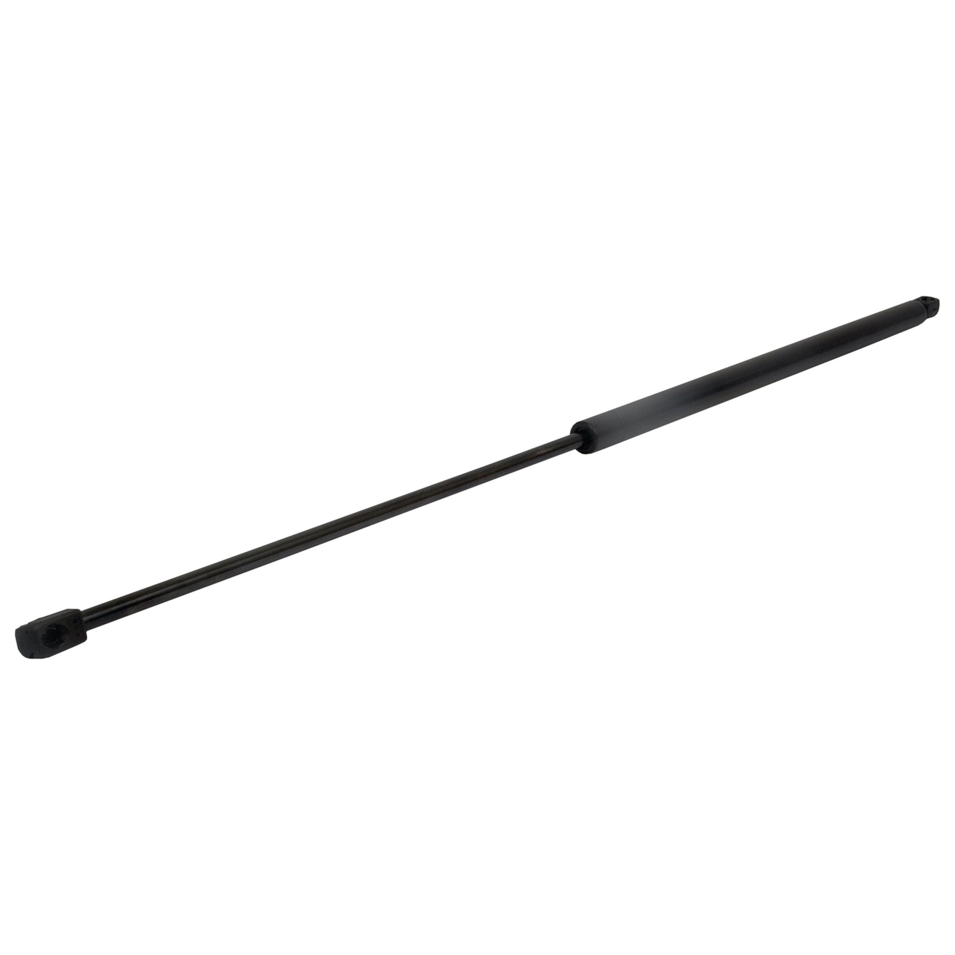 A single Sparex Gas Strut (S.52926) featuring a black cylindrical body and an extended thin rod, equipped with a 10mm ball socket, and measuring 900mm in length.