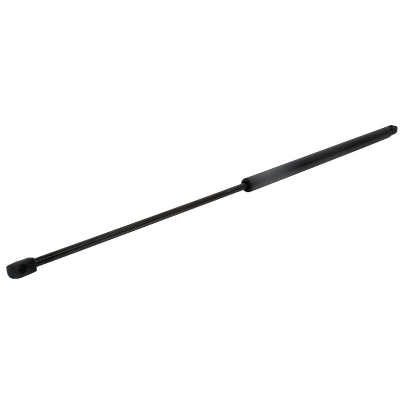 A single Sparex Gas Strut (S.52926) featuring a black cylindrical body and an extended thin rod, equipped with a 10mm ball socket, and measuring 900mm in length.