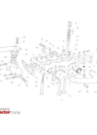 Massey Ferguson Gasket Combustion Cap - 746473M1 | OEM | Massey Ferguson parts | Cylinder Head Gaskets-Massey Ferguson-Cylinder Head Gaskets,Engine & Filters,Engine Parts,Farming Parts,Gaskets,Tractor Parts
