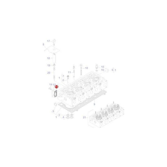 Gasket Cover - V836867753 - Massey Tractor Parts