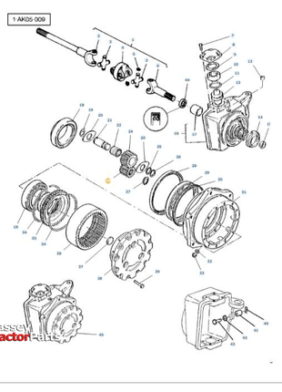 Massey Ferguson Gear - 3426876M1 | OEM | Massey Ferguson parts | Hydraulic Pumps-Massey Ferguson-4WD Parts,Axles & Power Train,Drive Shafts & Gears,Farming Parts,Front Axle & Steering,Gears,Tractor Parts