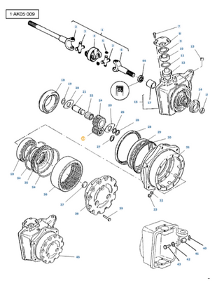 Gear - 3426876M1 - Massey Tractor Parts