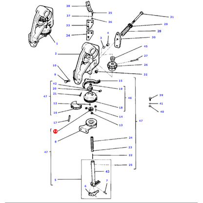 Gear - 918027M2 - Massey Tractor Parts