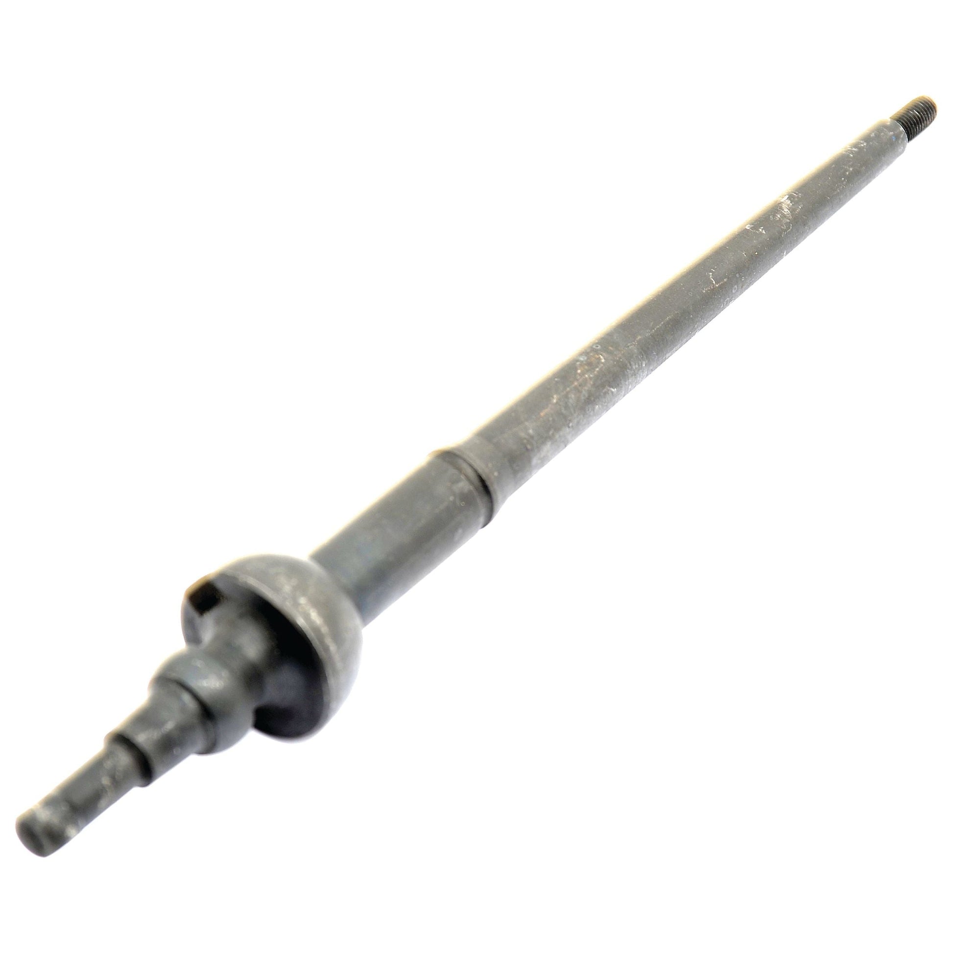 A Gear Lever Assembly (Sparex Part No. S.67808) from the Sparex brand, is a metallic rod with multiple segments and a rounded attachment near one end, reminiscent of those found in Massey Ferguson equipment.