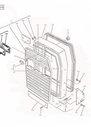 Grille Badge - 3701634T92 - Massey Tractor Parts