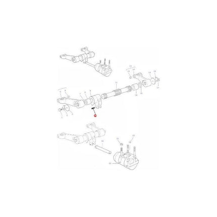 Grub Screw Lift Arm - 887076M2 - Massey Tractor Parts