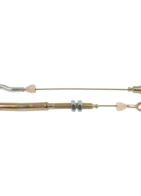 Hand Throttle Cable - Length: 944mm, Outer cable length: 667mm.
 - S.43195 - Massey Tractor Parts