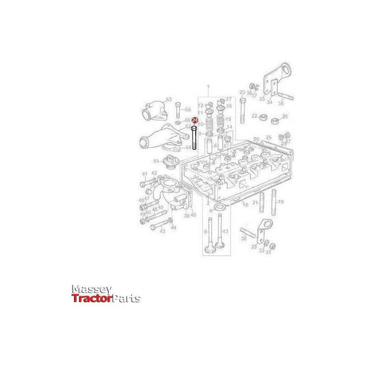 Massey Ferguson Head Stud - 1476265X1 | OEM | Massey Ferguson parts | Engine Parts-Massey Ferguson-Cylinder Head Components,Cylinder Head Studs & Bolts,Engine & Filters,Engine Parts,Farming Parts,Tractor Parts