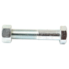 A Sparex Hexagonal Head Bolt With Nut (TH) - M15.9 x 76mm, Tensile strength - Loose (Sparex Part No.S.40114), ideal for use with Massey Ferguson machinery.