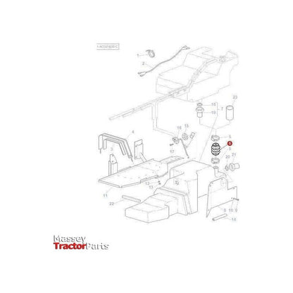 Massey Ferguson Hose - 3714794M1 | OEM | Massey Ferguson parts | Fuel Pipes-Massey Ferguson-Engine & Filters,Farming Parts,Fluid & Fuel Delivery & Storage,Fuel Delivery Parts,Fuel Tank,Fuel Tanks,Hoses,Oil & Fuel Hose,Tractor Parts,Water Extractors,Workshop & Merchandising,Workshop Consumables
