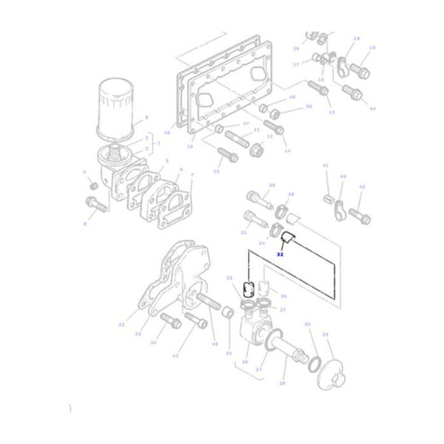 Hose - 4225378M1 - Massey Tractor Parts