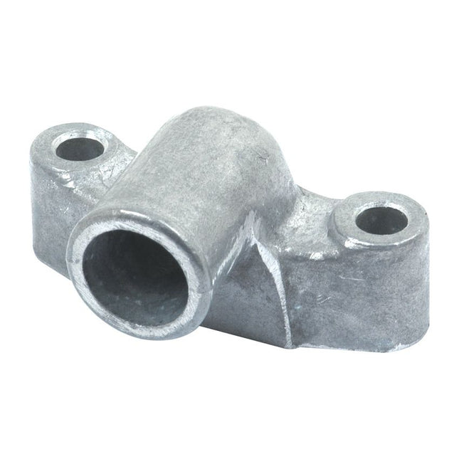 Hose - Bypass Outlet features a gray metal fitting with a central cylindrical opening and two side holes for mounting, and is compatible with Sparex hoses. Sparex Part No.S.42966.