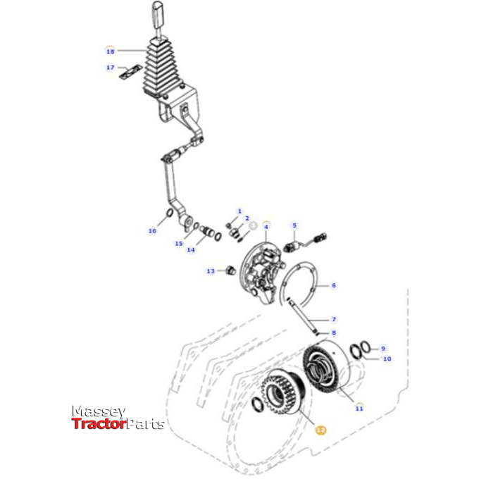 Massey Ferguson Hub - 038083S1 | OEM | Massey Ferguson parts | PTO-Massey Ferguson-Axles & Power Train,Farming Parts,Tractor Parts,Tractor PTO,Transmission