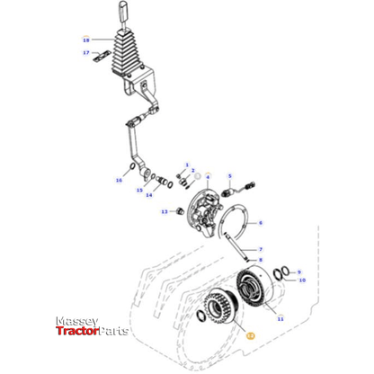 Massey Ferguson Hub - 038083S1 | OEM | Massey Ferguson parts | PTO-Massey Ferguson-Axles & Power Train,Farming Parts,Tractor Parts,Tractor PTO,Transmission