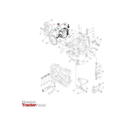 Massey Ferguson Hydraulic Pumps - 3797065M1 | OEM | Massey Ferguson parts | Hydraulic Pumps-Massey Ferguson-Farming Parts,Hydraulic Pumps,Hydraulic Pumps & Motors,Hydraulics,Tractor Parts