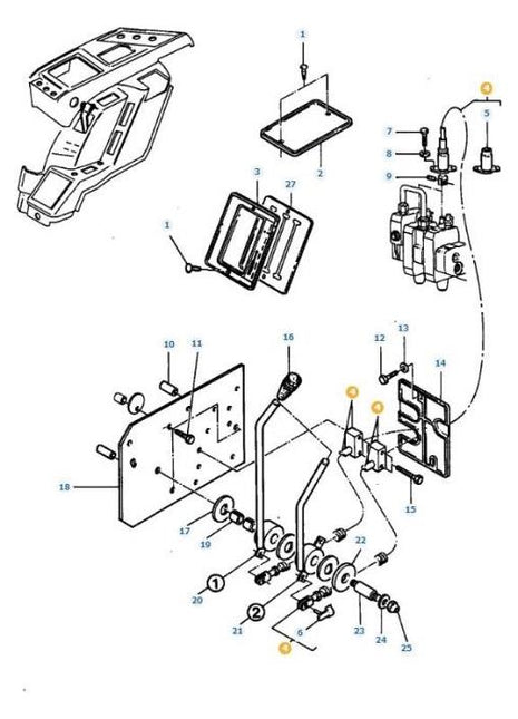 Hydraulic Cable - 3582422M3 - Massey Tractor Parts