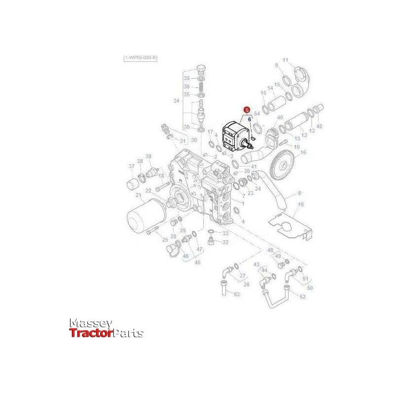 Massey Ferguson Hydraulic Pump - 3797114M2 | OEM | Massey Ferguson parts | Hydraulic Pumps-Massey Ferguson-Farming Parts,Hydraulic Pumps,Hydraulic Pumps & Motors,Hydraulics,Tractor Parts