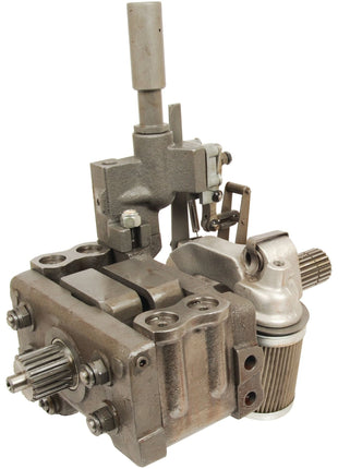 This Sparex Hydraulic Pump (Part No. S.60468) is a high-precision mechanical device featuring gears, a cylindrical component, and a filter. Designed for industrial or automotive use, it includes 21 spline connections for precise pressure control.