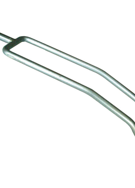 A hydraulic top link handle featuring a 290 + 70mm rod, a handle at one end, and a rectangular frame with a clamping mechanism at the other end, commonly found in Ford New Holland equipment; this Sparex product goes by the part number S.39965.