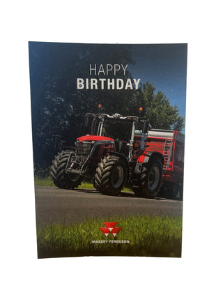 Massey Ferguson Birthday Card - Massey Tractor Parts