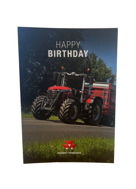 Massey Ferguson Birthday Card - Massey Tractor Parts
