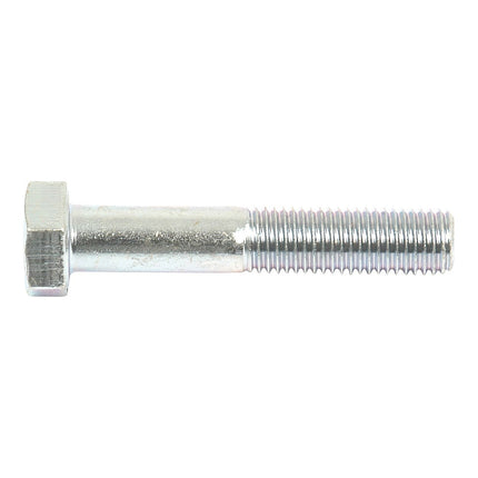 The Sparex Imperial Bolt, 5/16''x1 3/4'' UNF (ASME B18.2.1) with a tensile strength of 8.8 and Part No.S.51851, is a metal hex bolt featuring a partially threaded shaft, commonly zinc plated for enhanced durability, ideal for use in construction and mechanical applications.