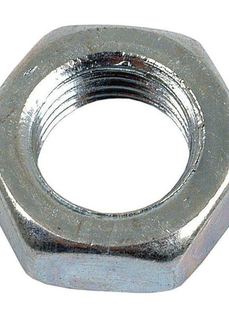 Imperial Half Lock Nut, Size: 3/8'' UNF (Din 439B) - S.1783 - Massey Tractor Parts