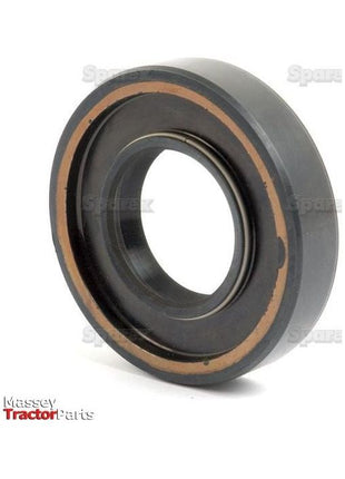 Close-up of a circular Imperial Rotary Shaft Seal, labeled "Sparex Part No. S.65681," against a white background. The seal is black with a brown inner edge, indicating compatibility with Ford New Holland models.