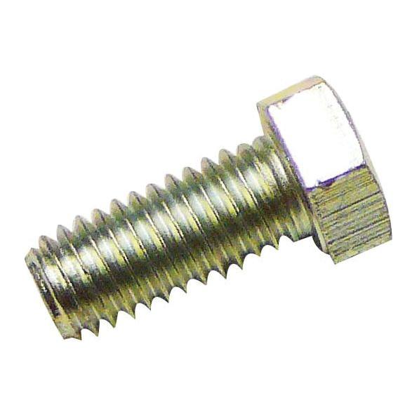 Imperial Setscrew, Size: 7/16" x 1" UNC (Din 933) Tensile strength: 8.8. - S.8803 - Massey Tractor Parts