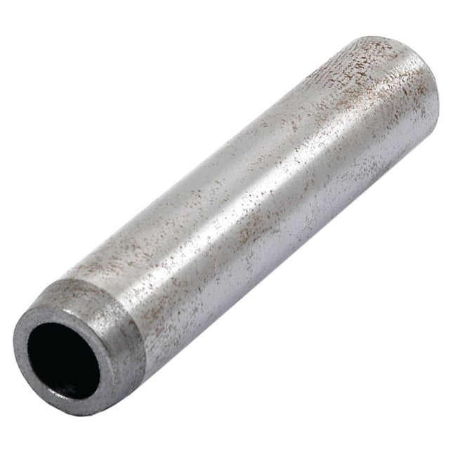 A close-up view of a cylindrical metal pipe with a hollow center, reminiscent of the Sparex Inlet Valve (Part No. S.42491). The surface appears slightly rusted and worn.