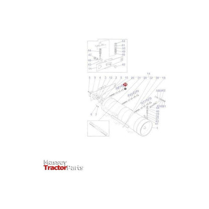 Massey Ferguson Joining Link - 329988M91 | OEM | Massey Ferguson parts | Drive Chain & Components-Massey Ferguson-Axles & Power Train,Connecting Links,Drive Chain & Components,Farming Parts,Tractor Parts