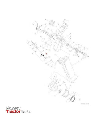 Massey Ferguson Joining Link - D42351400 | OEM | Massey Ferguson parts |-Massey Ferguson-Axles & Power Train,Connecting Links,Drive Chain & Components,Farming Parts,Tractor Parts