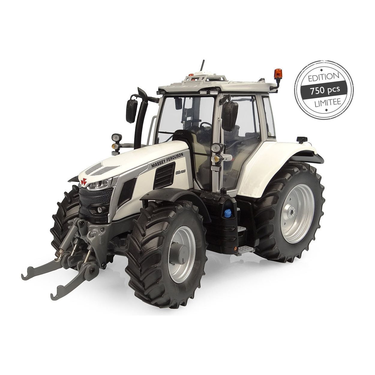 A meticulously crafted die-cast collectible of the Universal Hobbies Massey Ferguson 6S.165 White Edition 1:32 Scale (UH6612), limited to only 750 pieces.