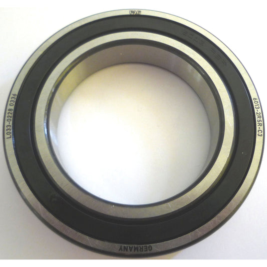 Image of a Sparex LUK Clutch Release Bearing - S.146372 with visible inscriptions around the outer ring, ideal for John Deere machinery.