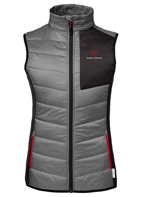Massey Ferguson - Ladies Quilted Gilet -  X993312208 - Farming Parts