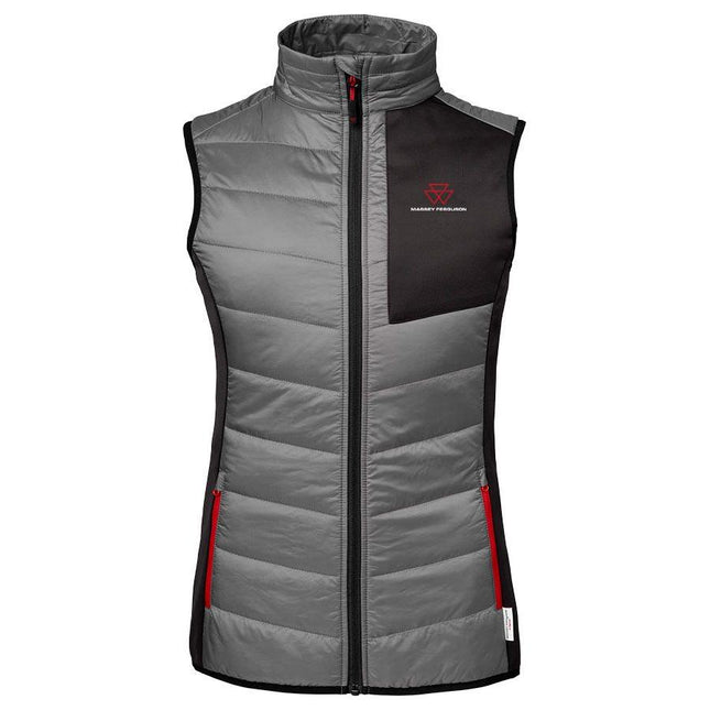 Massey Ferguson - Ladies Quilted Gilet -  X993312208 - Farming Parts